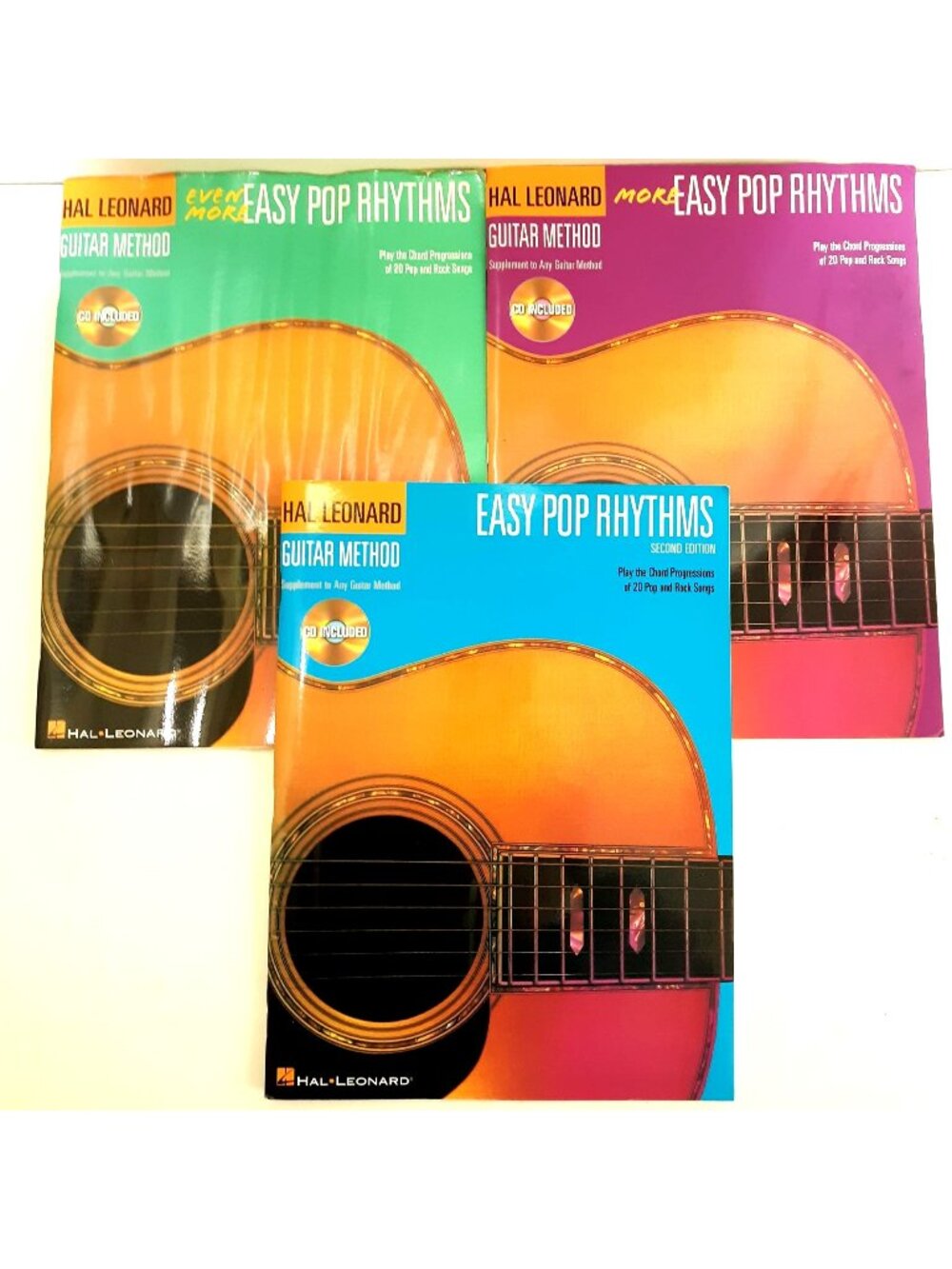 Hal Leonard Guitar Method Complete Edition Books 1, 2, 3, 12 x 9 Songbook